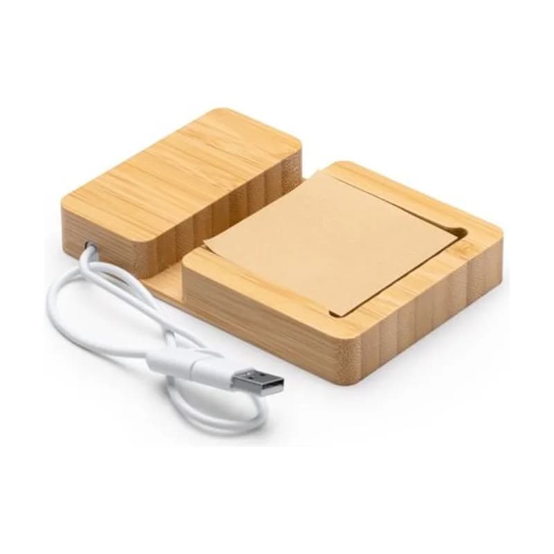 USB šakotuvas MARIEL — Smėlio spalva