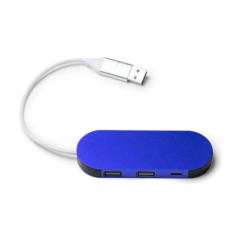 USB šakotuvas DORIAN — Mėlyna