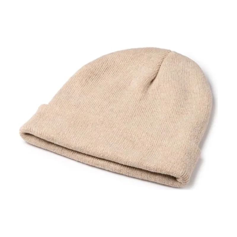 Kepurė Beanie kepurė ROSMAL — Smėlio spalva