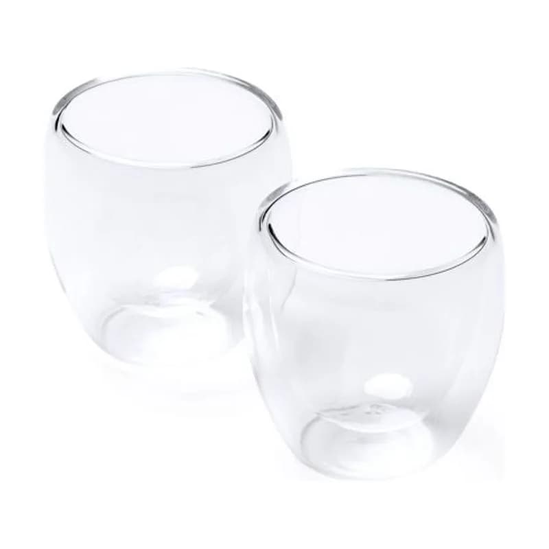 Stiklinių rinkinys Capsul — Balta